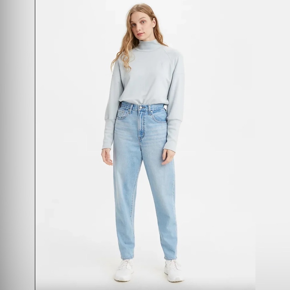 Levis High Loose Taper in Way out Tencel